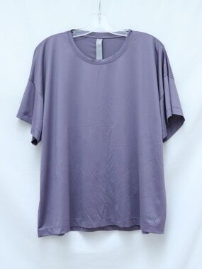 FWD Sportchek athletic women's top t-shirt purple workout gym plus size 1X lilac
